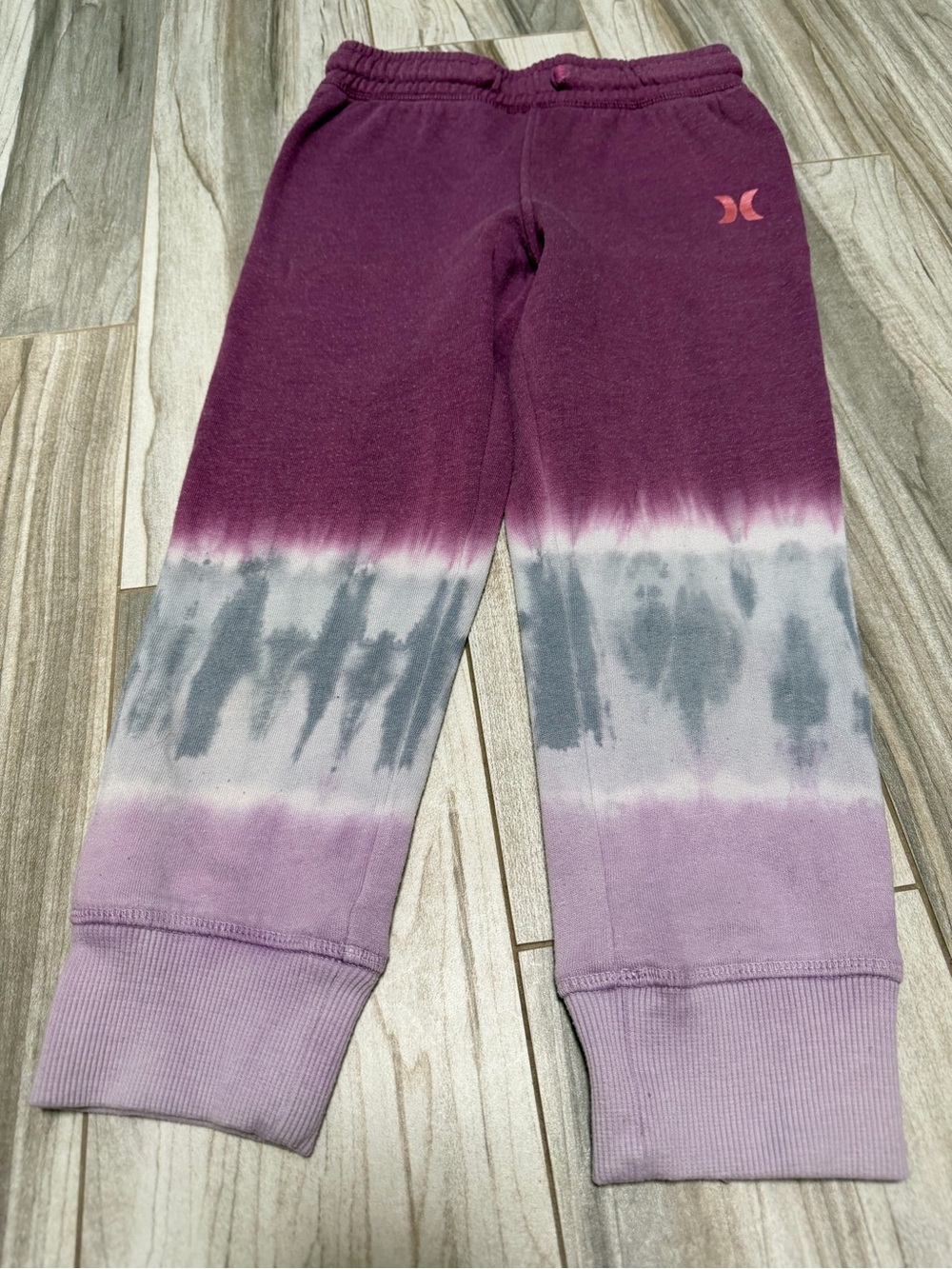 Hurley Kids Purple Ombre Tie-Dye Joggers